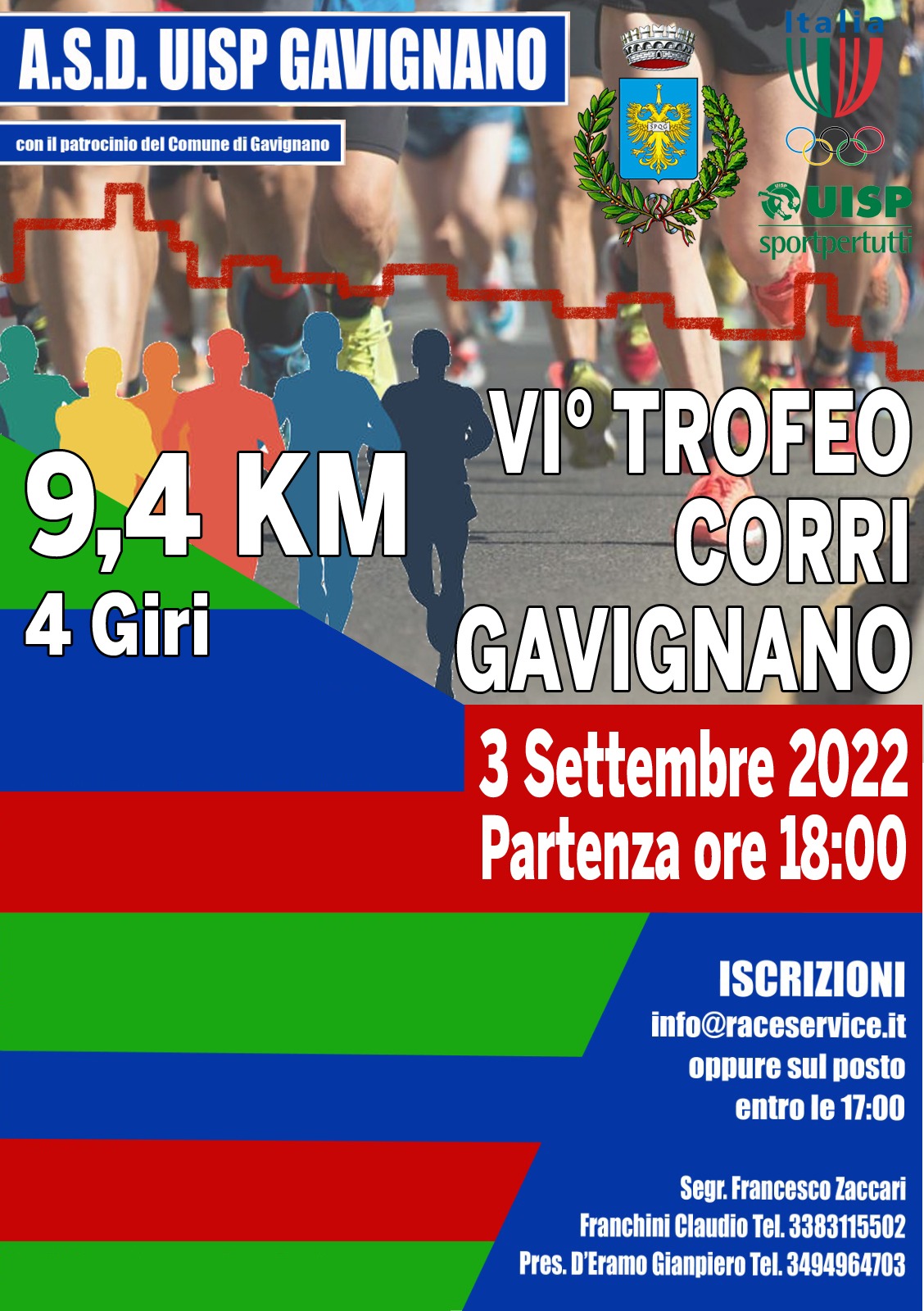 Featured image for “VI° TROFEO CORRI GAVIGNANO”