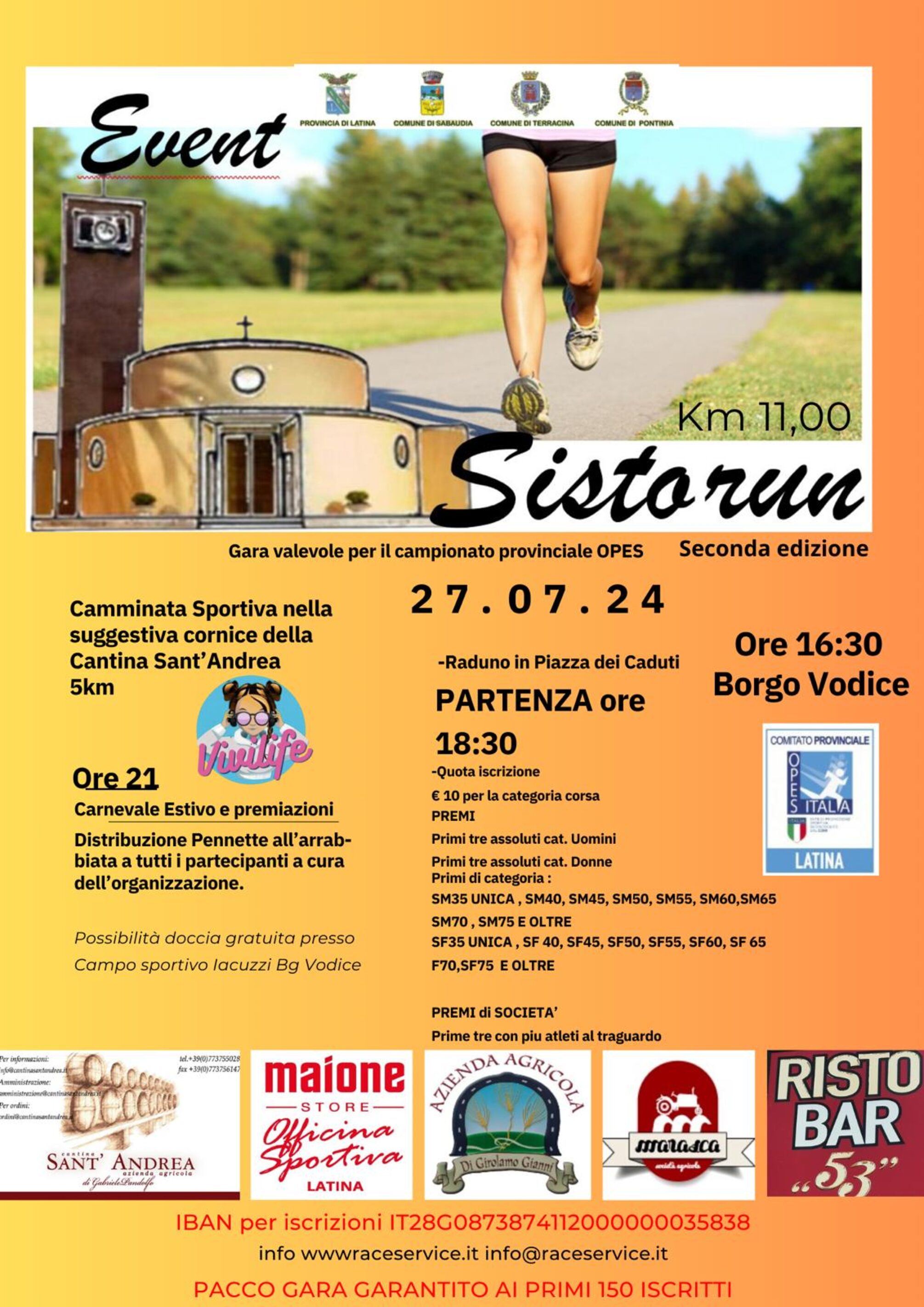 Featured image for “SISTO EVENT RUN”