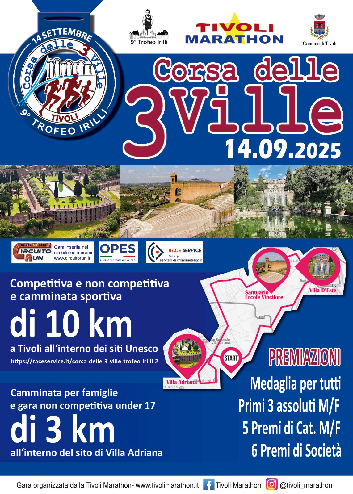 Featured image for “CORSA DELLE 3 VILLE – TROFEO IRILLI”