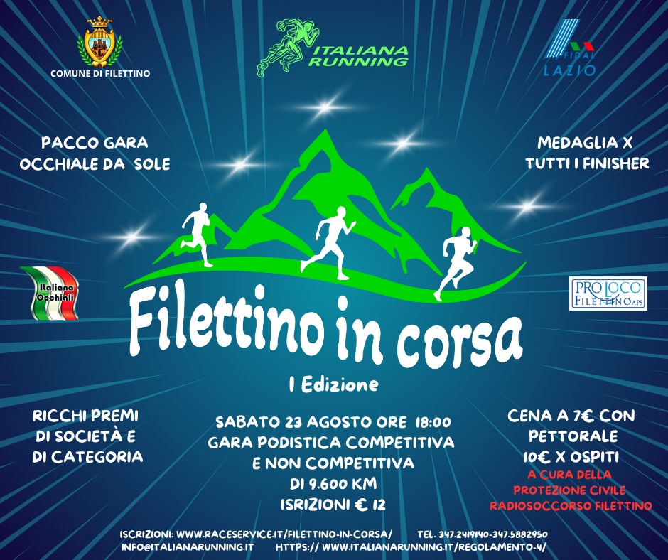 Featured image for “FILETTINO IN CORSA”