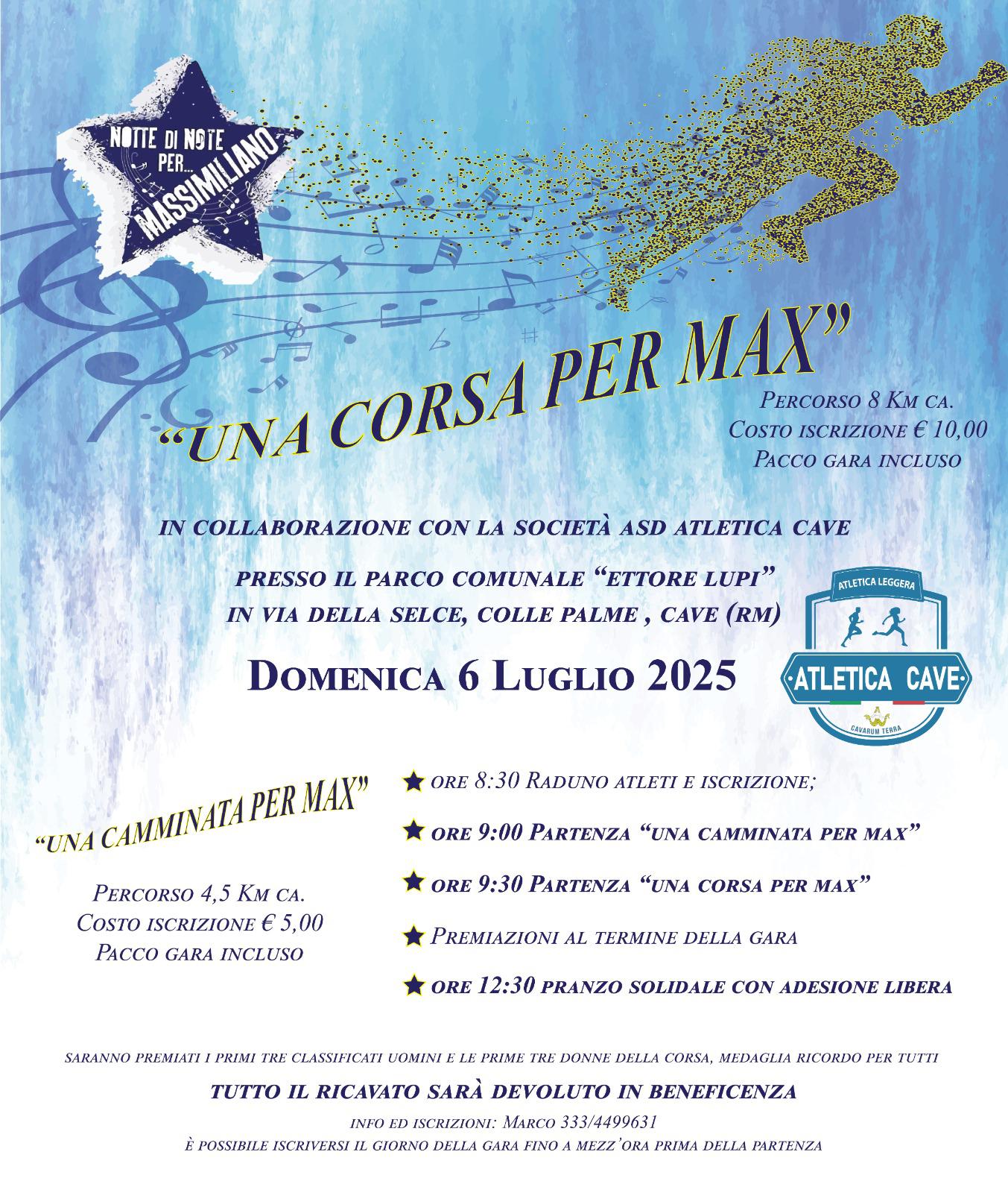 Featured image for “UNA CORSA PER MAX”