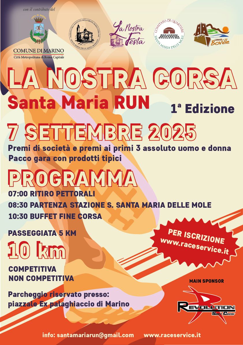 Featured image for “LA NOSTRA CORSA – SANTA MARIA RUN”