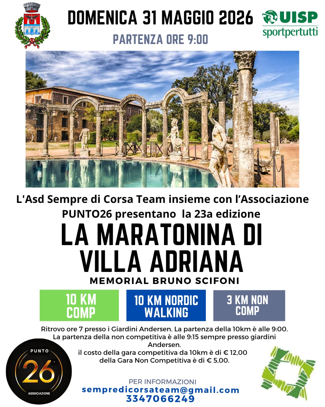 Maratonina di Villa Adriana