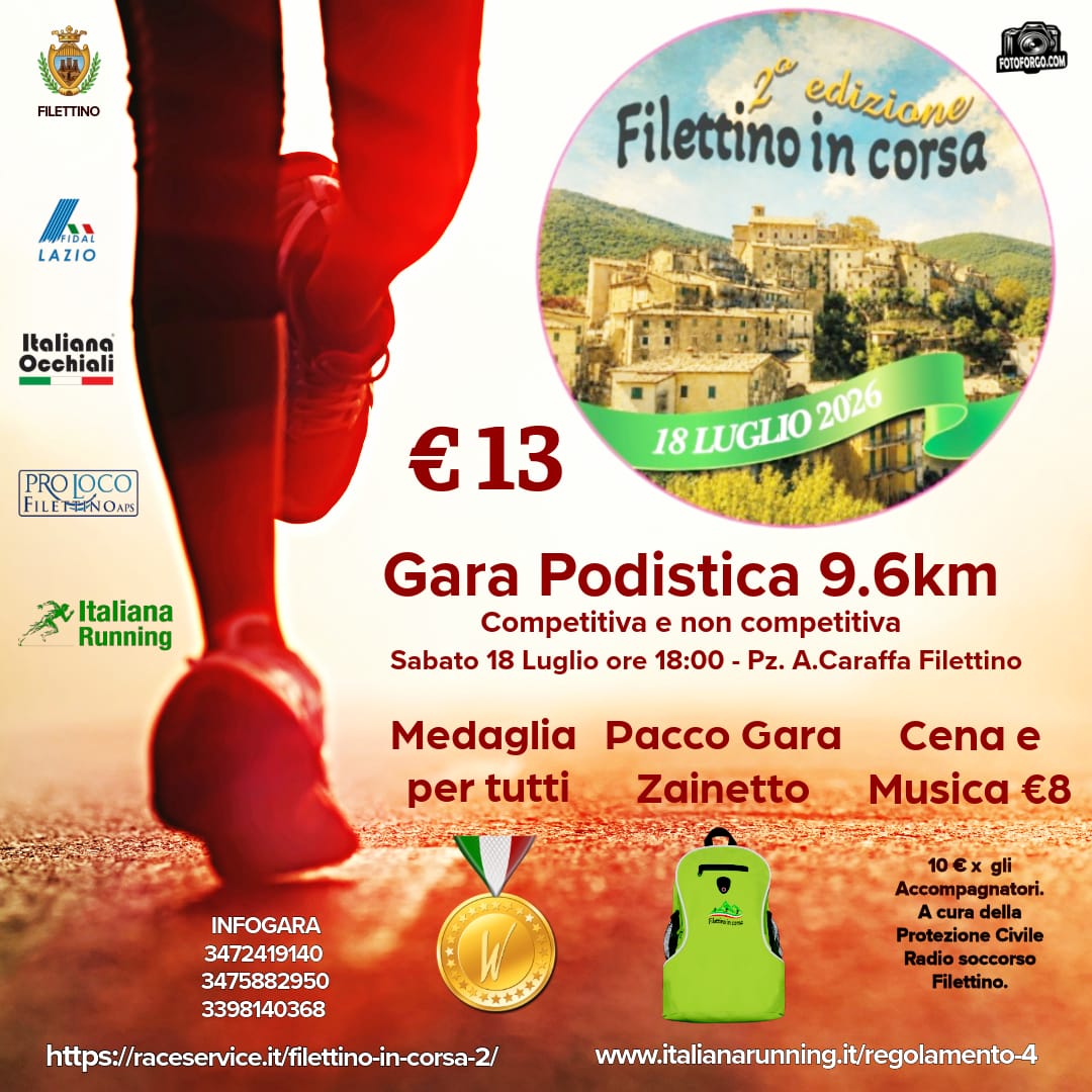 Filettino in Corsa